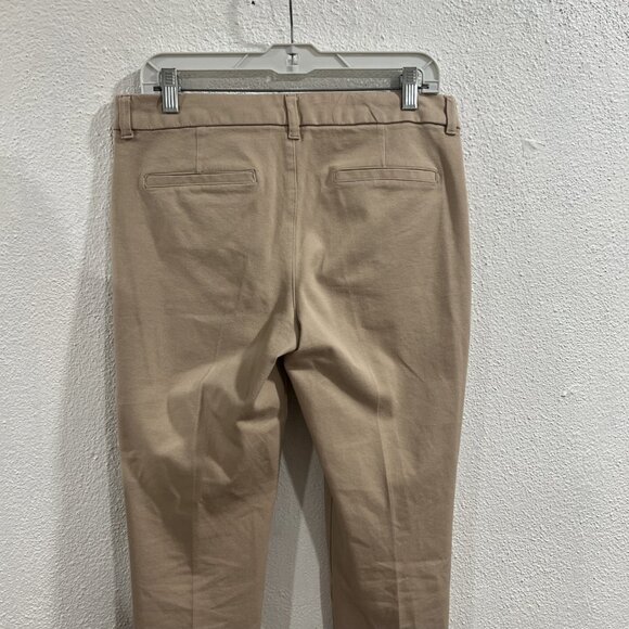 Old Navy Pixie Pants Casual Chino Mid-Rise Women's Size 8 Stretch Beige - Picture 5 of 10